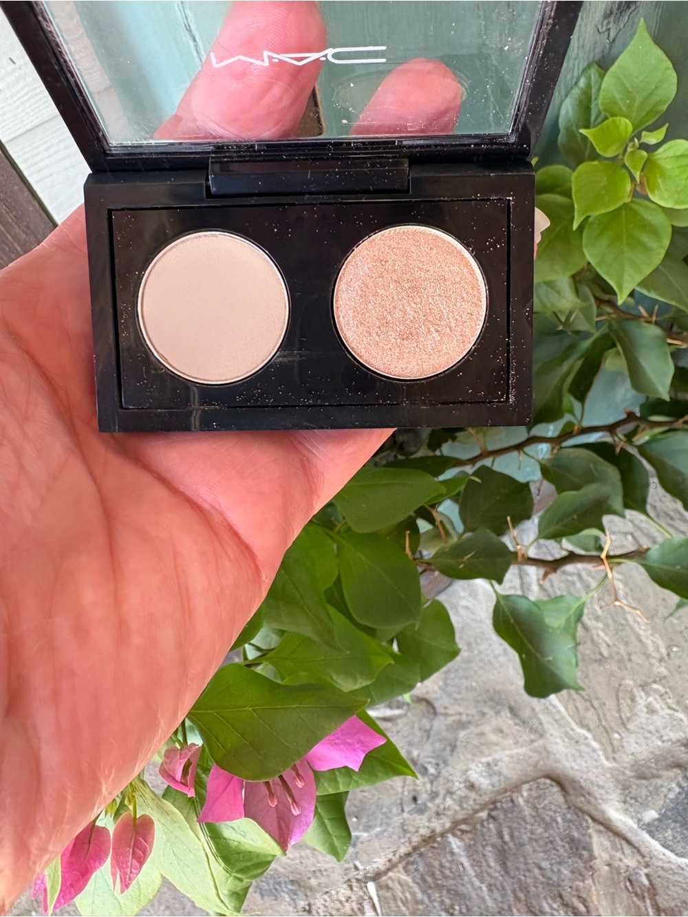 MAC Eye Shadow Set X2 Palette DOUBLE FEATURE 6 Discontinued Rare